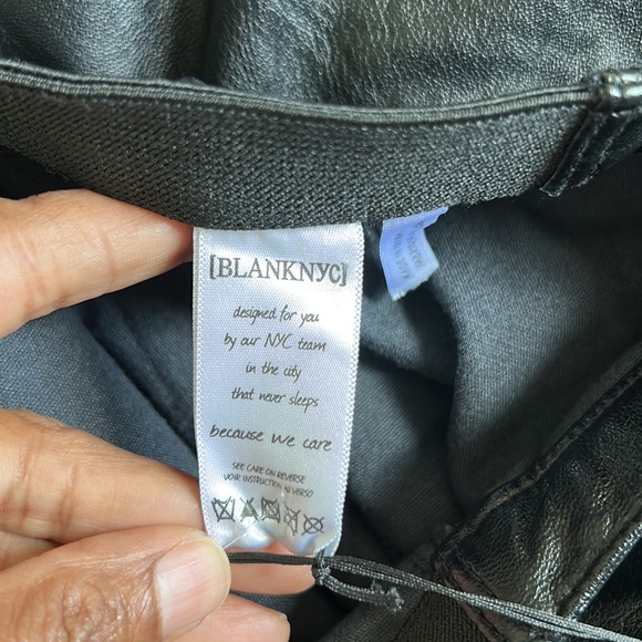 BLANK NYC LEATHER MAXI SKIRT SIZE 24 NWT - Picture 6 of 9